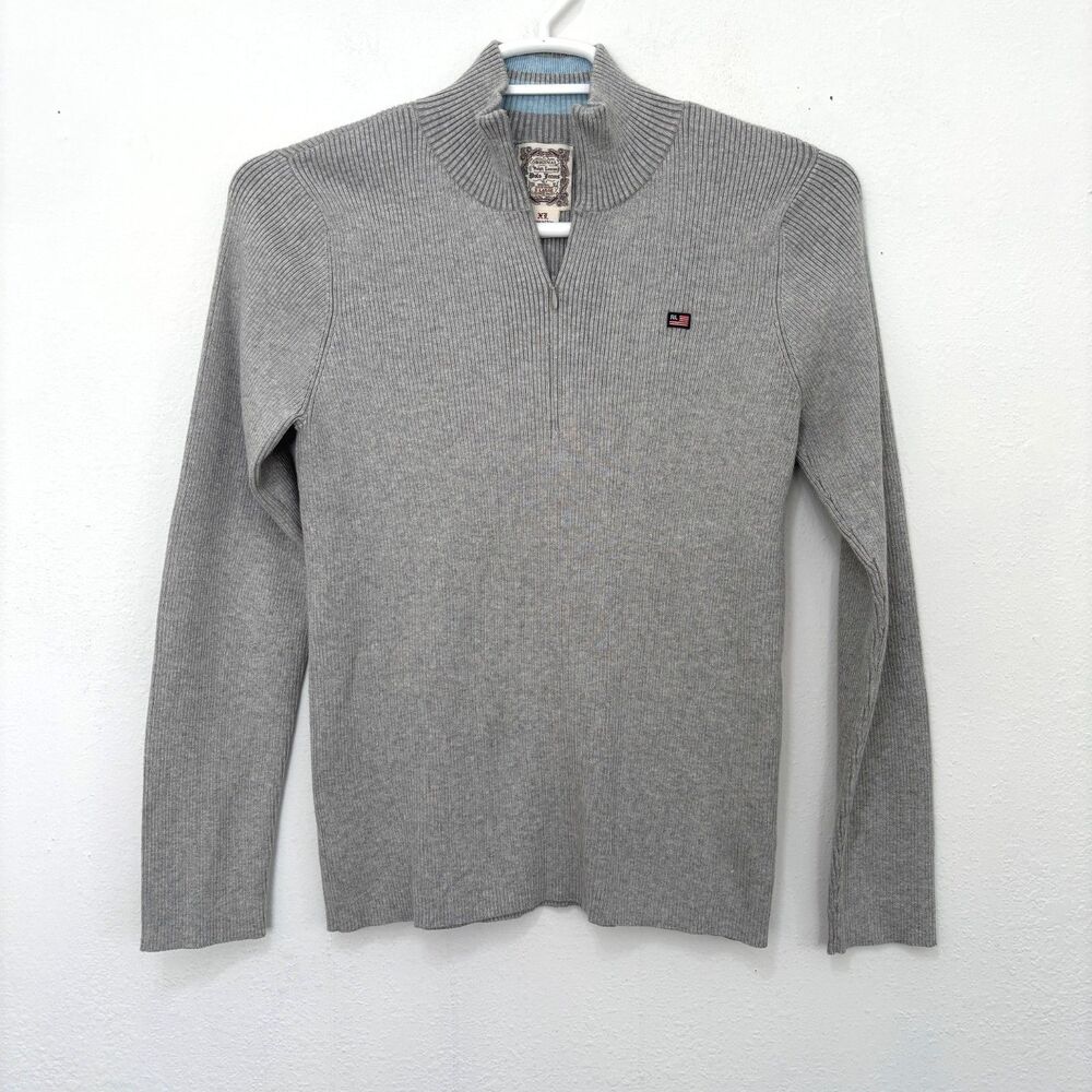 Ralph Lauren Polo Jeans Preppy Womens Sweater XL Old Money Heritage Capsule